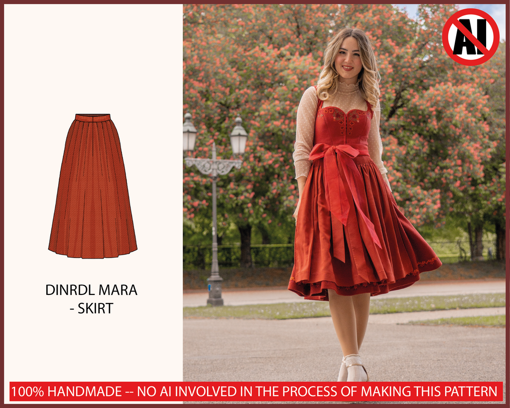PATTERN - Modular Dirndl MARA - Skirt - THISISKACHI