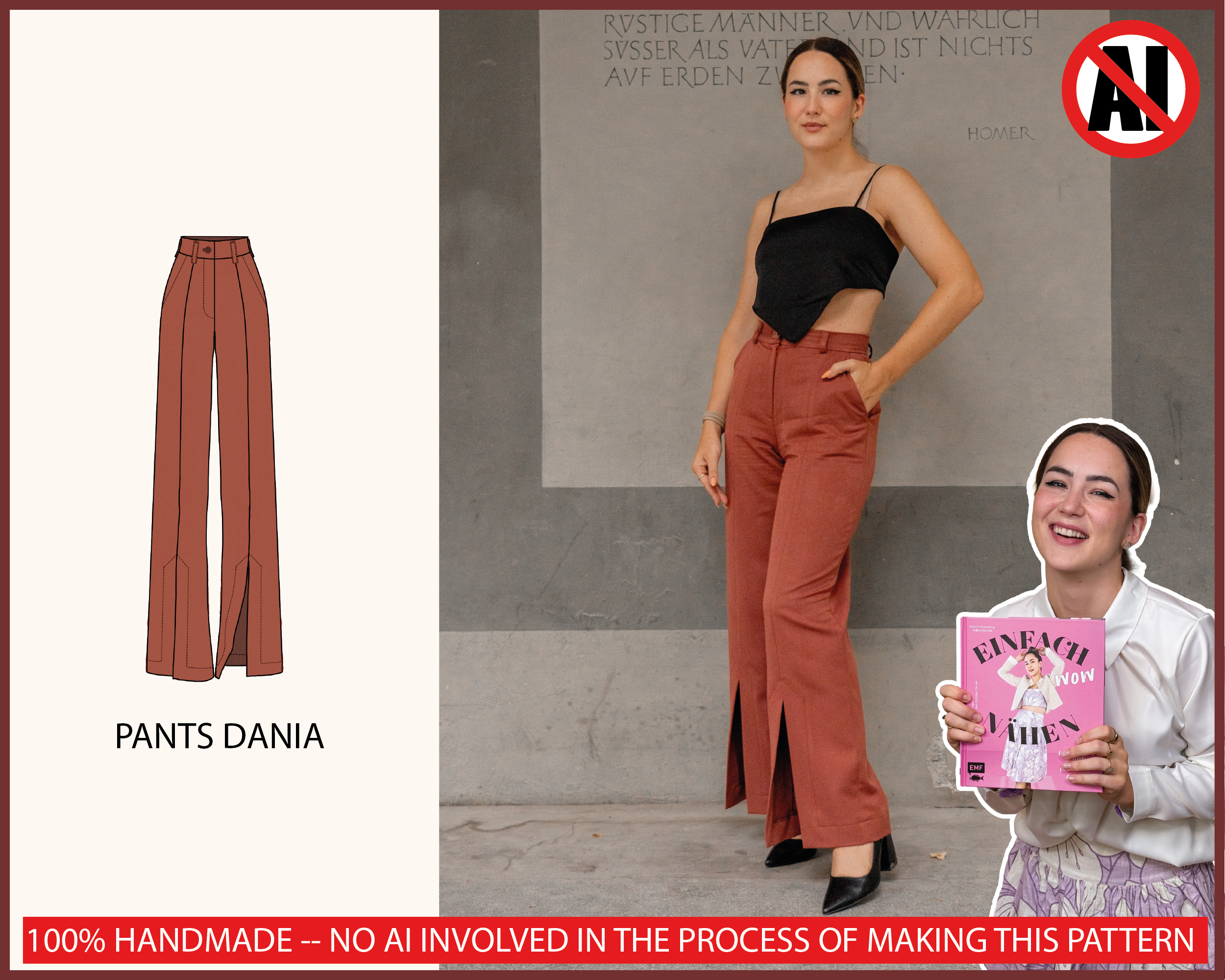 PATTERN - Pants DANIA - THISISKACHI