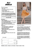 PATTERN - Skirt ARABELLA - THISISKACHI