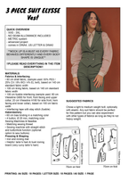 PATTERN PACK - 3 Piece Suit ELYSSE - THISISKACHI