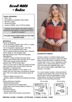 PATTERN - Dirndl MARA - Bodice - THISISKACHI