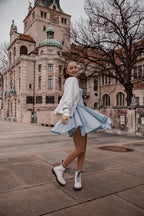 PATTERN - Skater Mini Dress - THISISKACHI