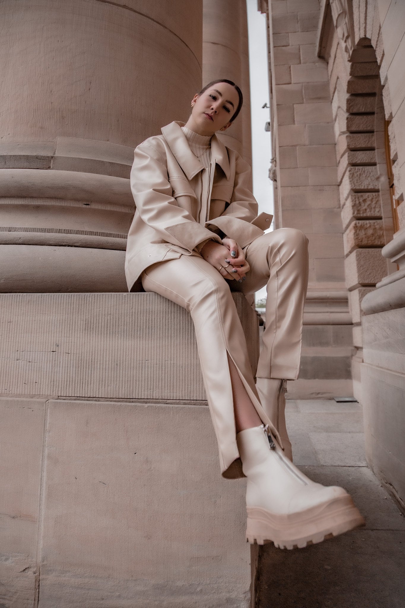 PATTERN - Pants with Slit REBECCA - THISISKACHI