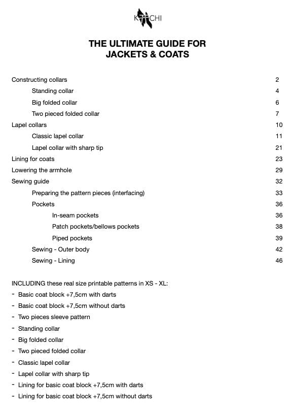 The ultimate GUIDE for coats &amp; jackets - THISISKACHI + incl. all patterns