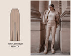 PATTERN - Pants with Slit REBECCA - THISISKACHI