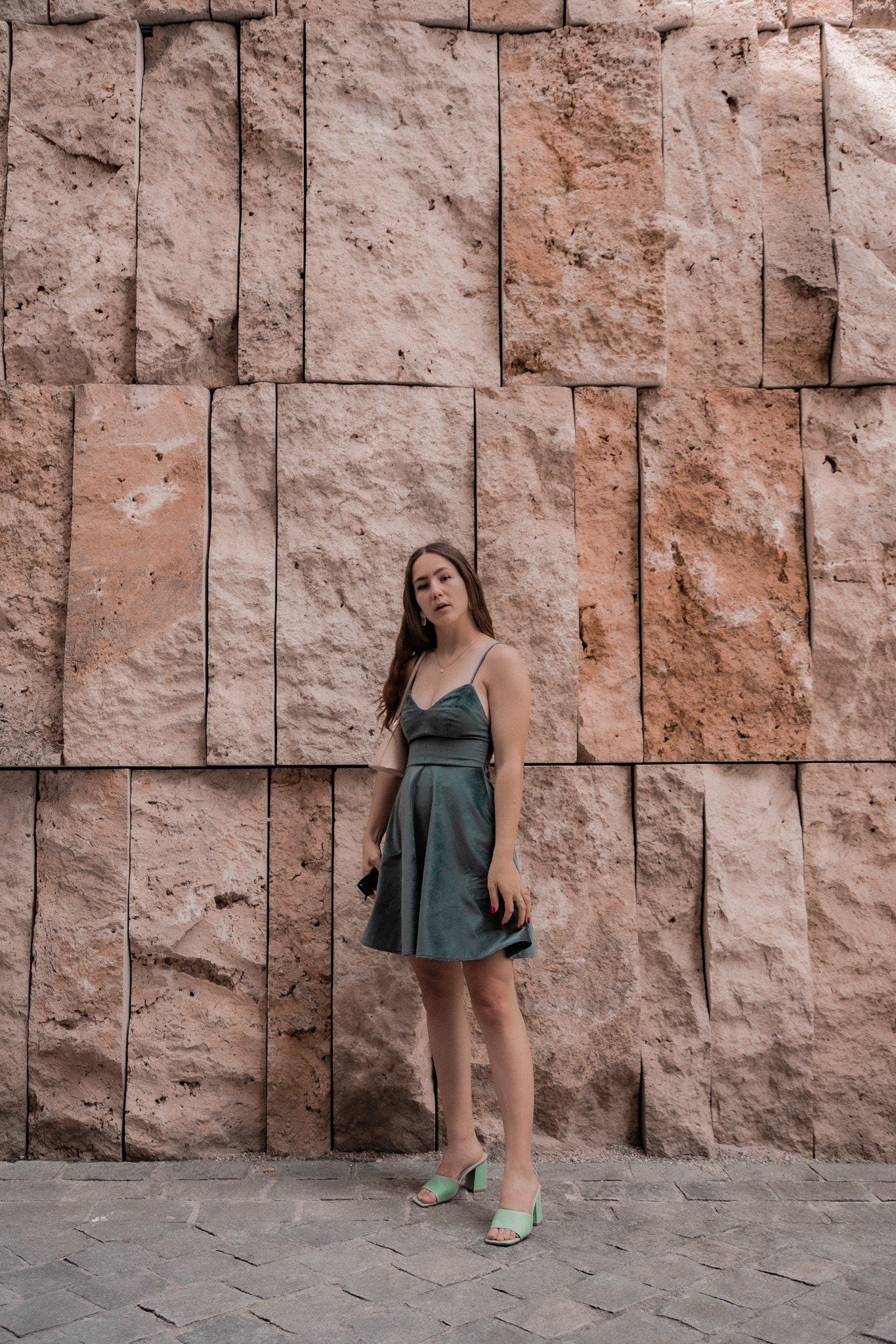 PATTERN - Laced Up Mini Dress CONSTANCE - THISISKACHI