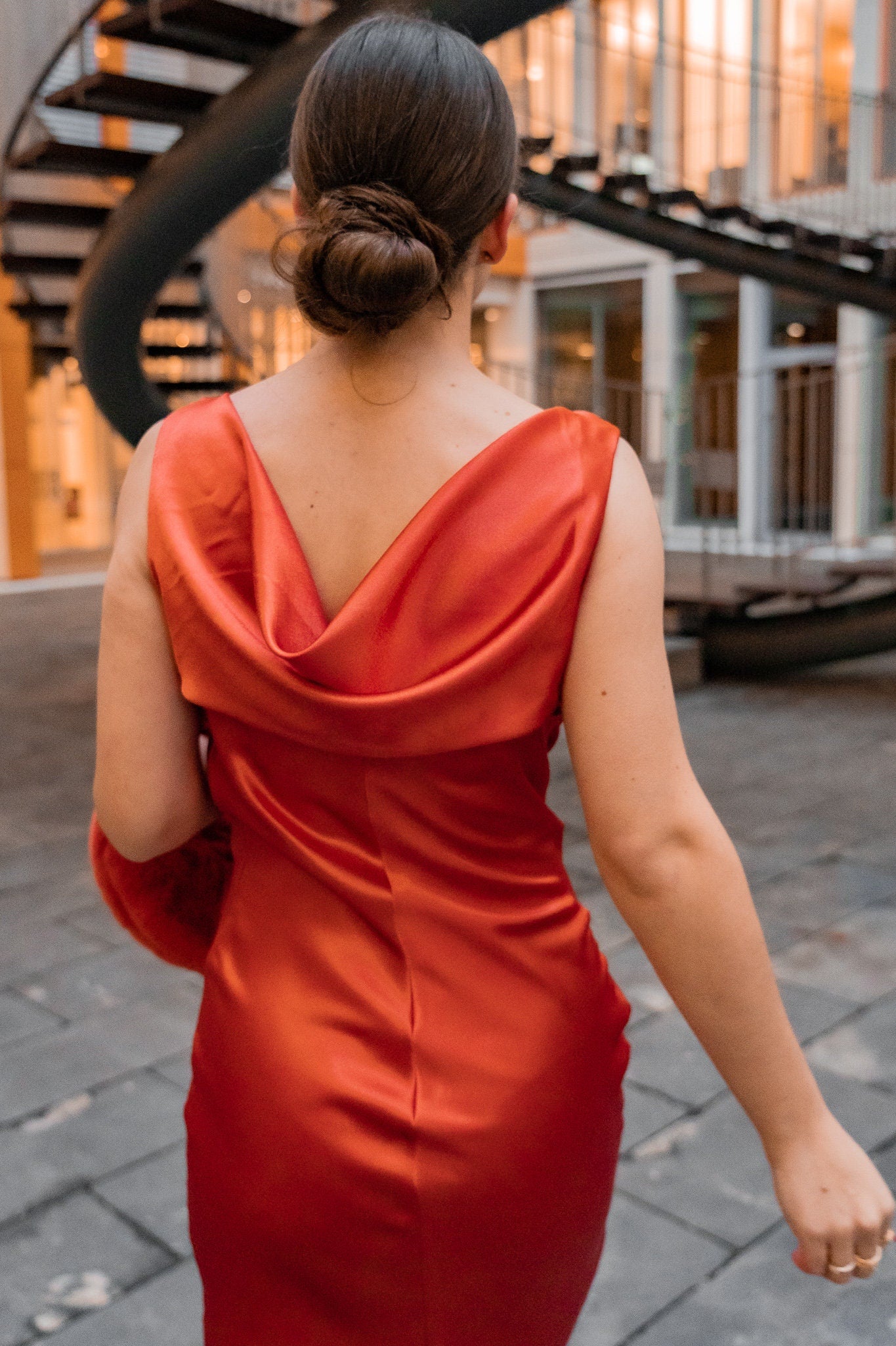 PATTERN - Fitted Dress with Back Draping VERENA - THISISKACHI