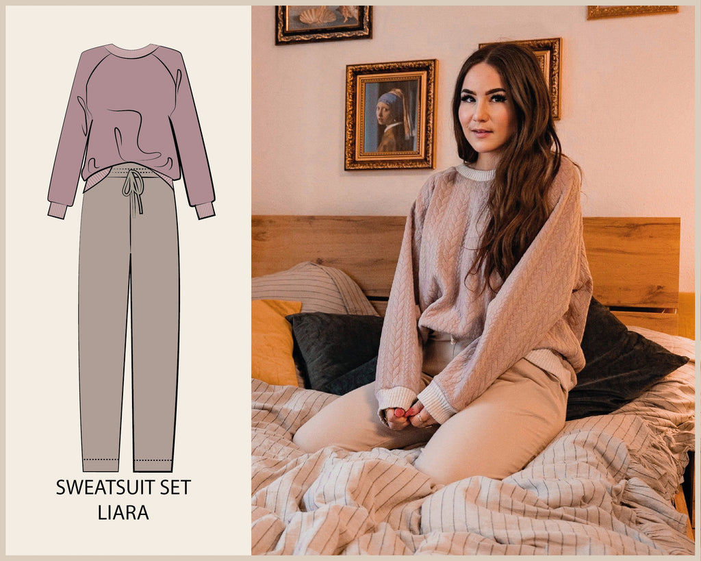 PATTERN - Sweatsuit Set LIARA (Lisa &amp; Kiara) - THISISKACHI