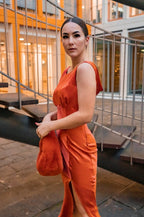 PATTERN - Fitted Dress with Back Draping VERENA - THISISKACHI