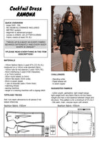 PATTERN - Cocktail Dress RAMONA - THISISKACHI