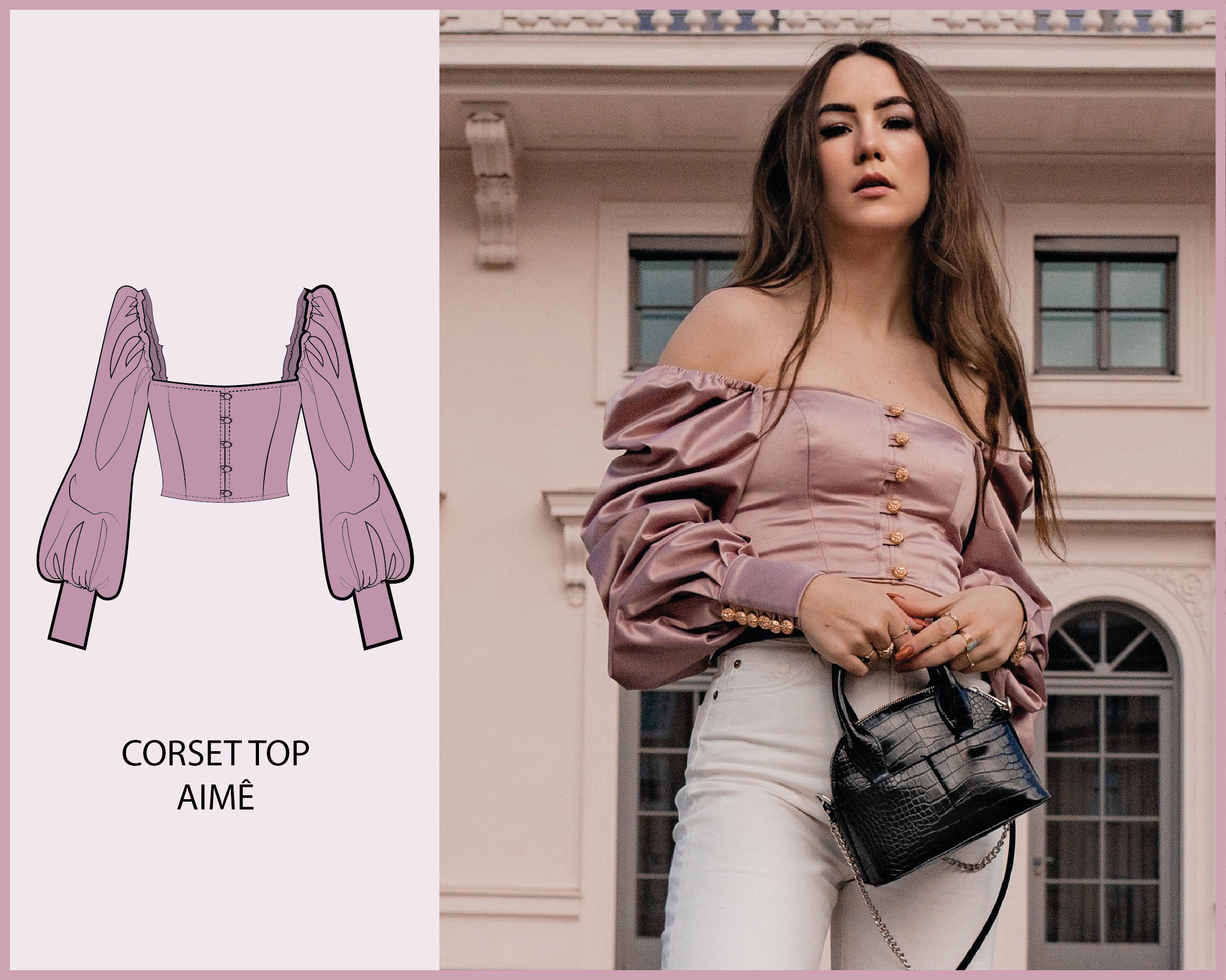 PATTERN - Corset Top AIME - THISISKACHI