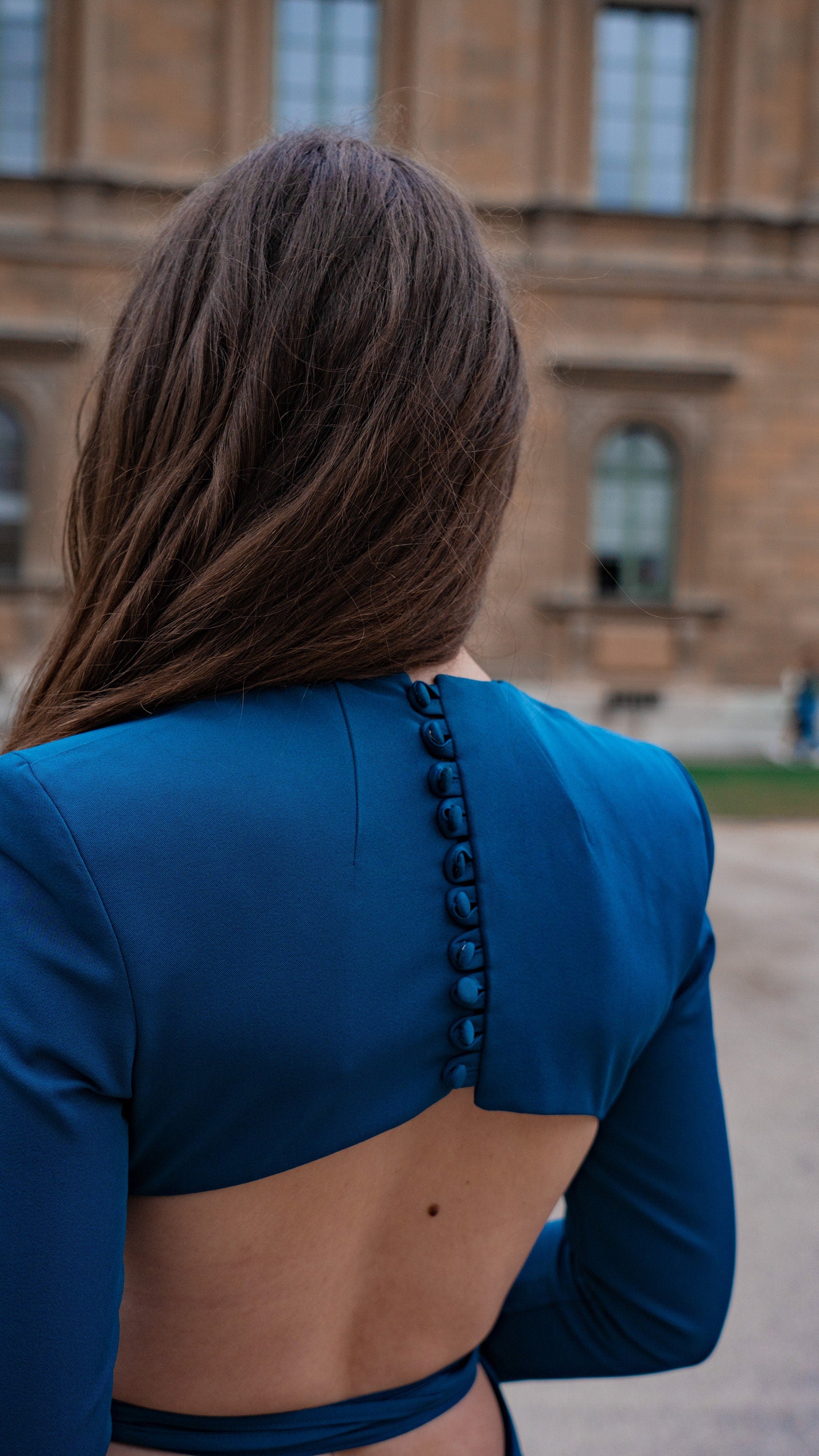 PATTERN - Backless Button Up Dress FLEUR - THISISKACHI