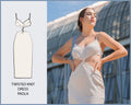 PATTERN - Twisted Knit Dress PAOLA - THISISKACHI