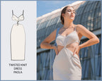 PATTERN - Twisted Knit Dress PAOLA - THISISKACHI