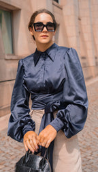 PATTERN - Blouse with Sash LEILA - THISISKACHI