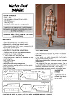 PATTERN - Winter Coat DAPHNE - THISISKACHI