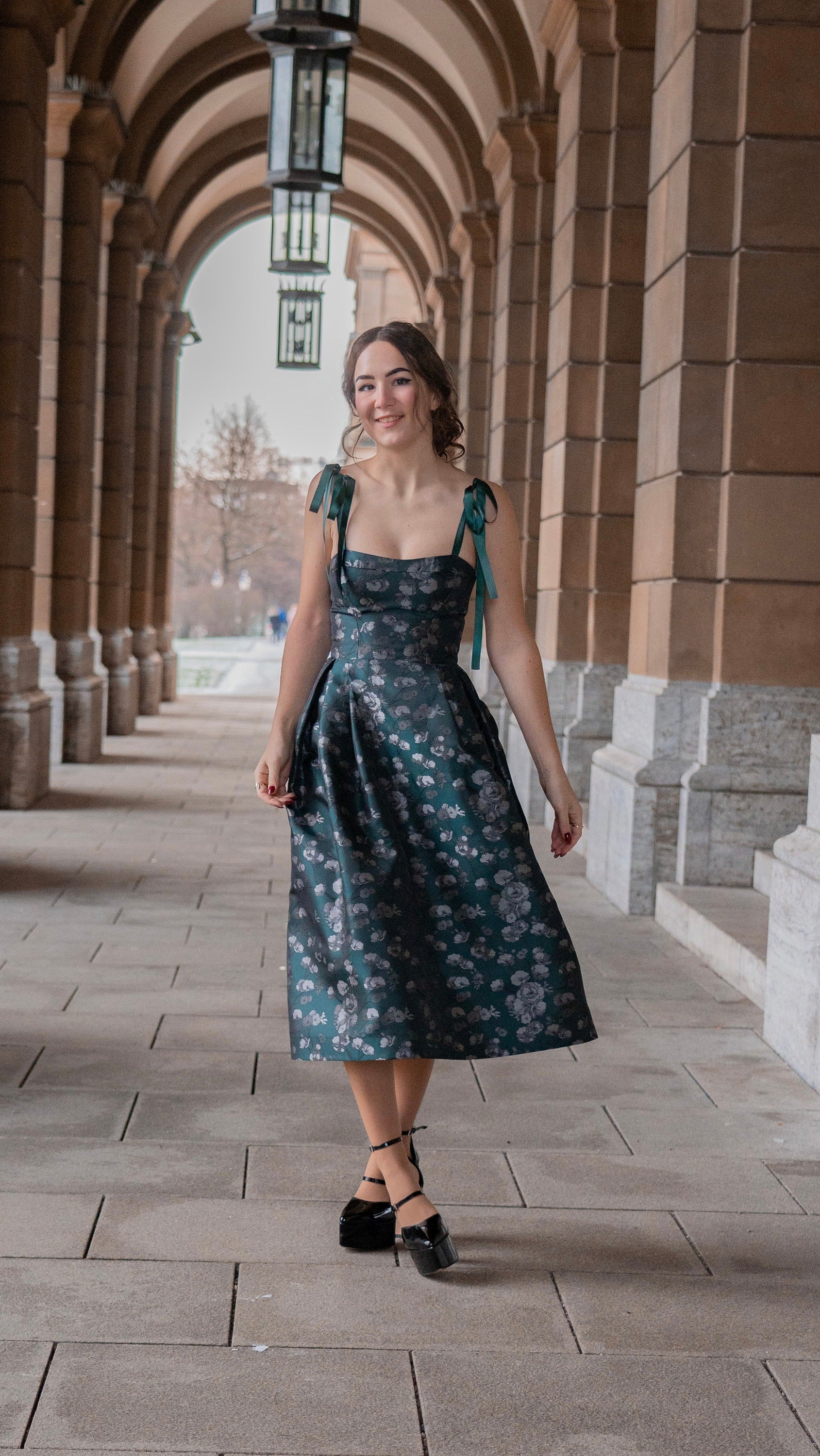 PATTERN - Midi Dress AURORA - THISISKACHI