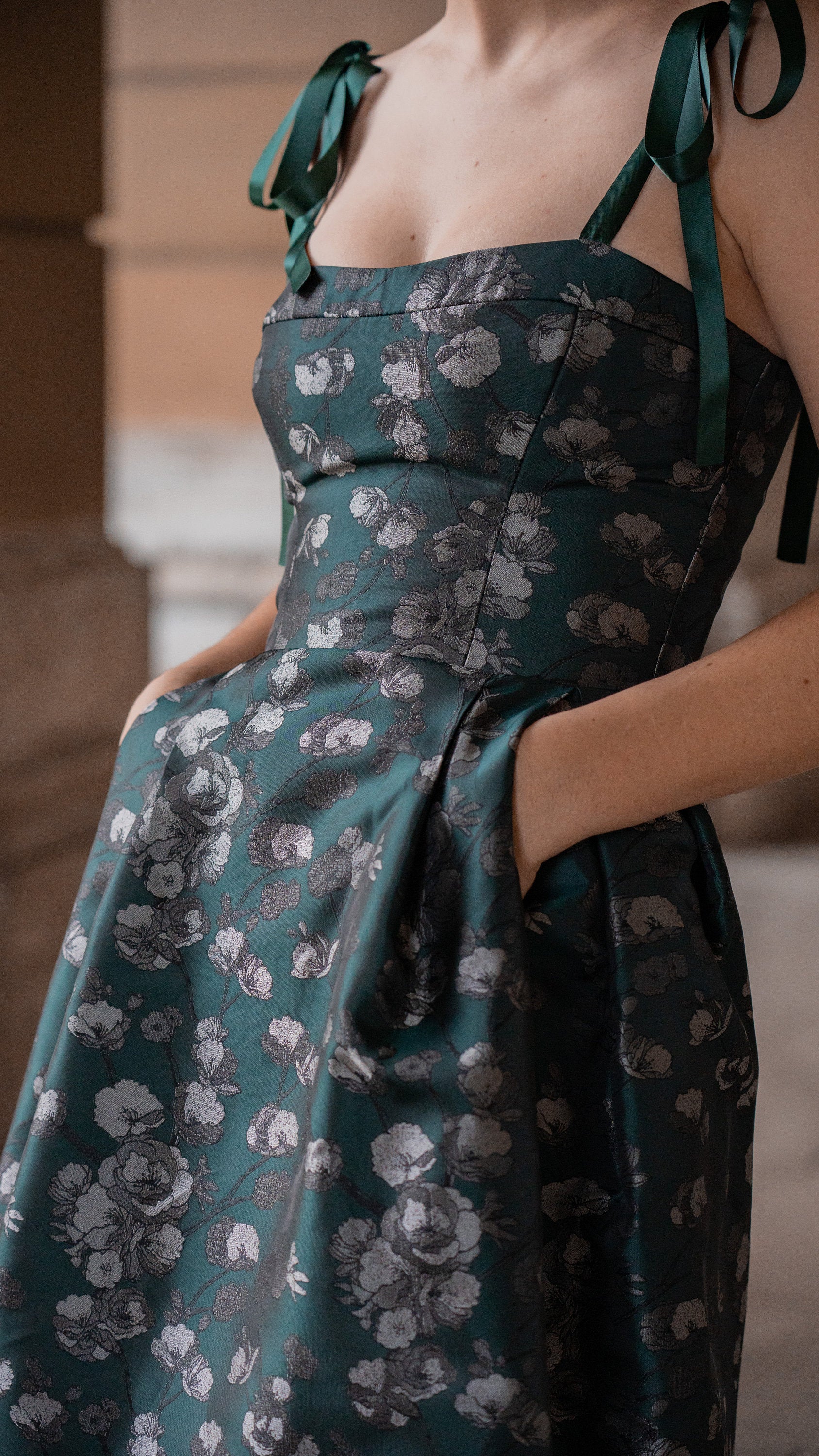 PATTERN - Midi Dress AURORA - THISISKACHI