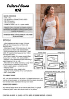 PATTERN - Tailored Gown MYA - THISISKACHI