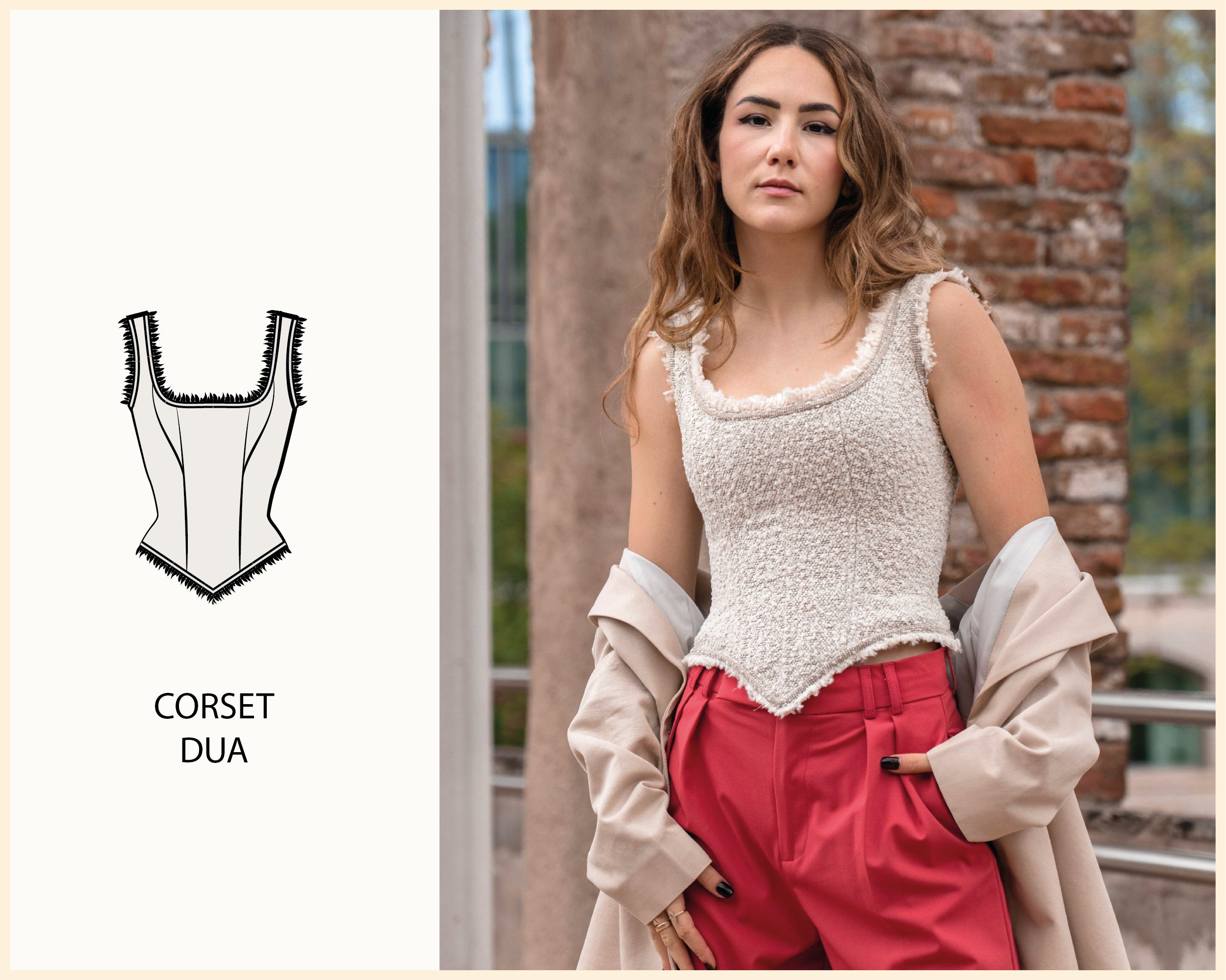 PATTERN - Corset DUA - THISISKACHI