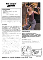PATTERN - Bat Corset BRIELLE - THISISKACHI