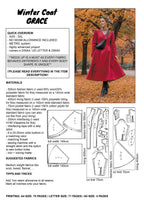 PATTERN - Winter Coat GRACE - THISISKACHI