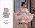 PATTERN - Ruffled Organza Dress LILLITH - THISISKACHI