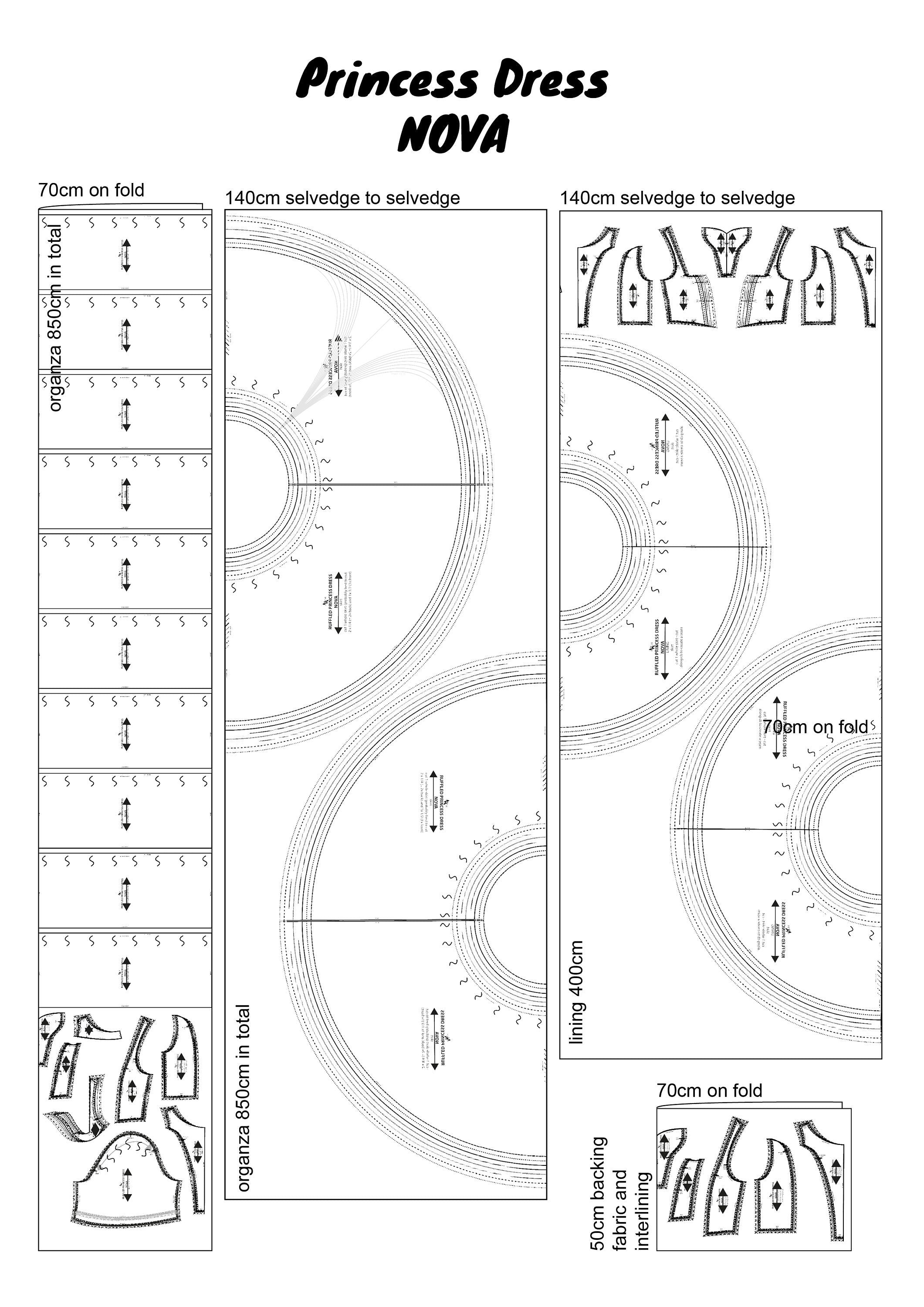 PATTERN - Princess Dress NOVA - THISISKACHI
