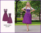 PATTERN - Dirndl Dress LILLIAN (dress only) - THISISKACHI