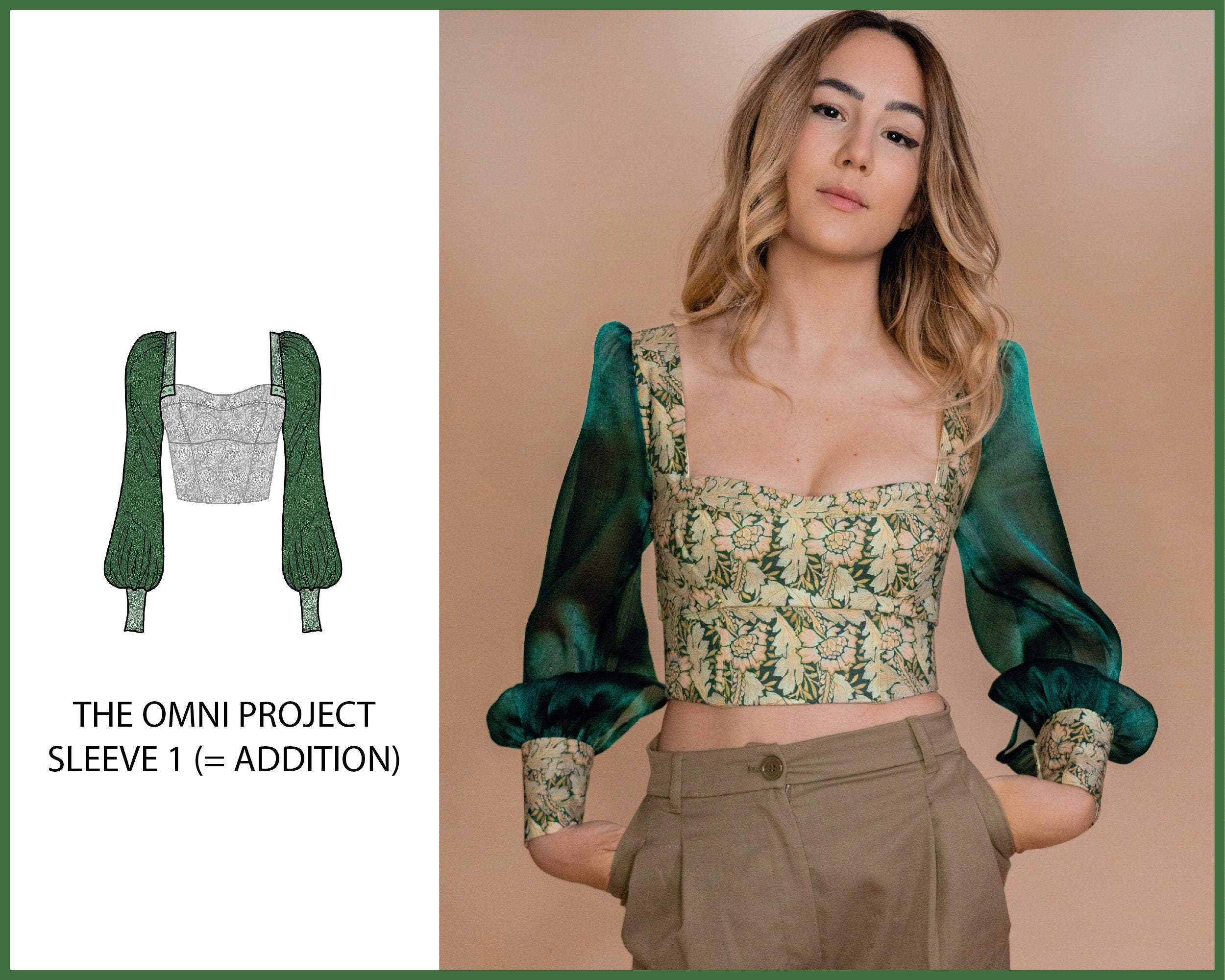 PATTERN - The OMNI project: Sleeve 1 (Addition) - THISISKACHI