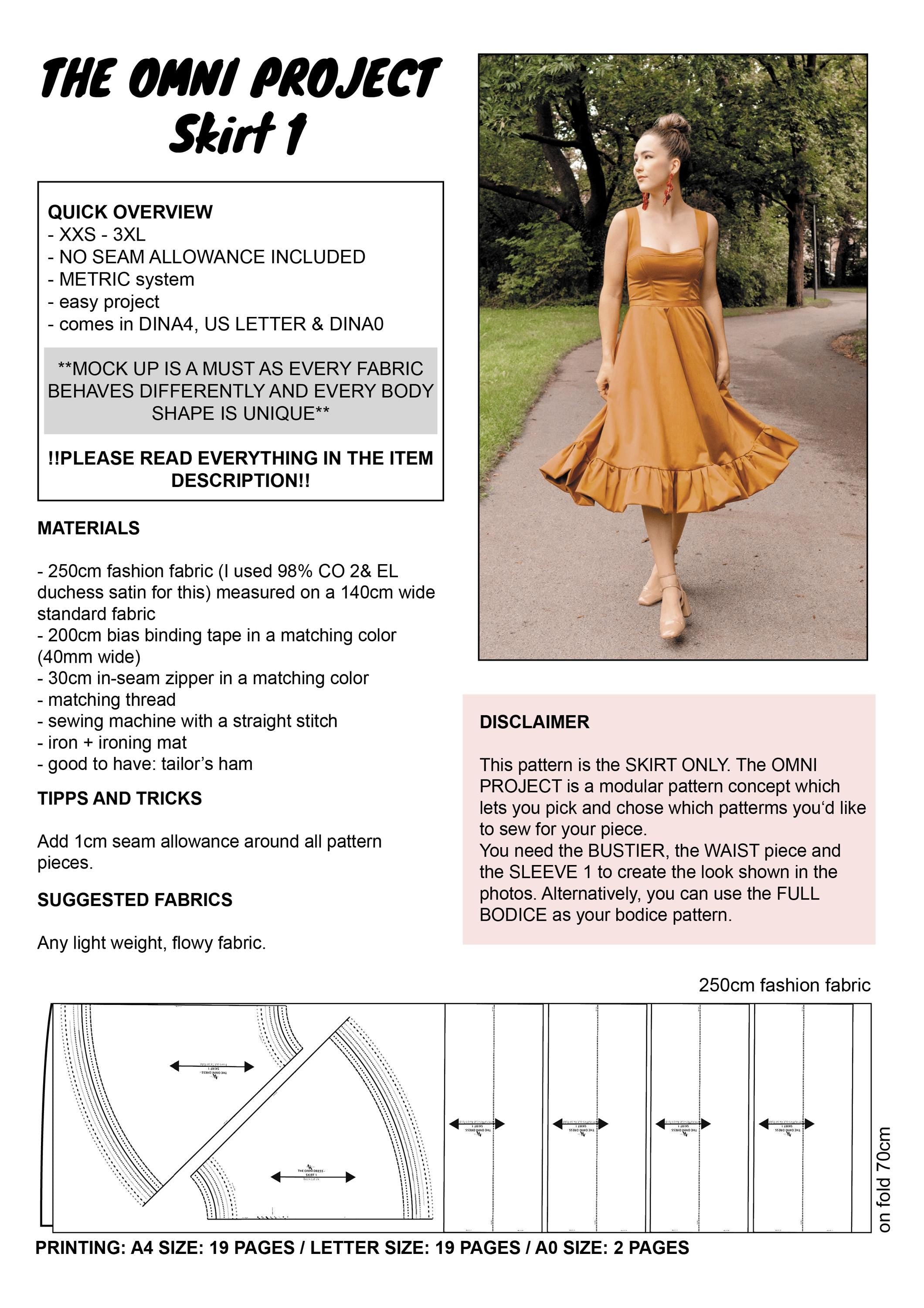 PATTERN - The OMNI project: Skirt 1 (Addition) - THISISKACHI