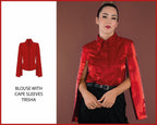 PATTERN - Blouse with cape sleeves TRISHA - THISISKACHI