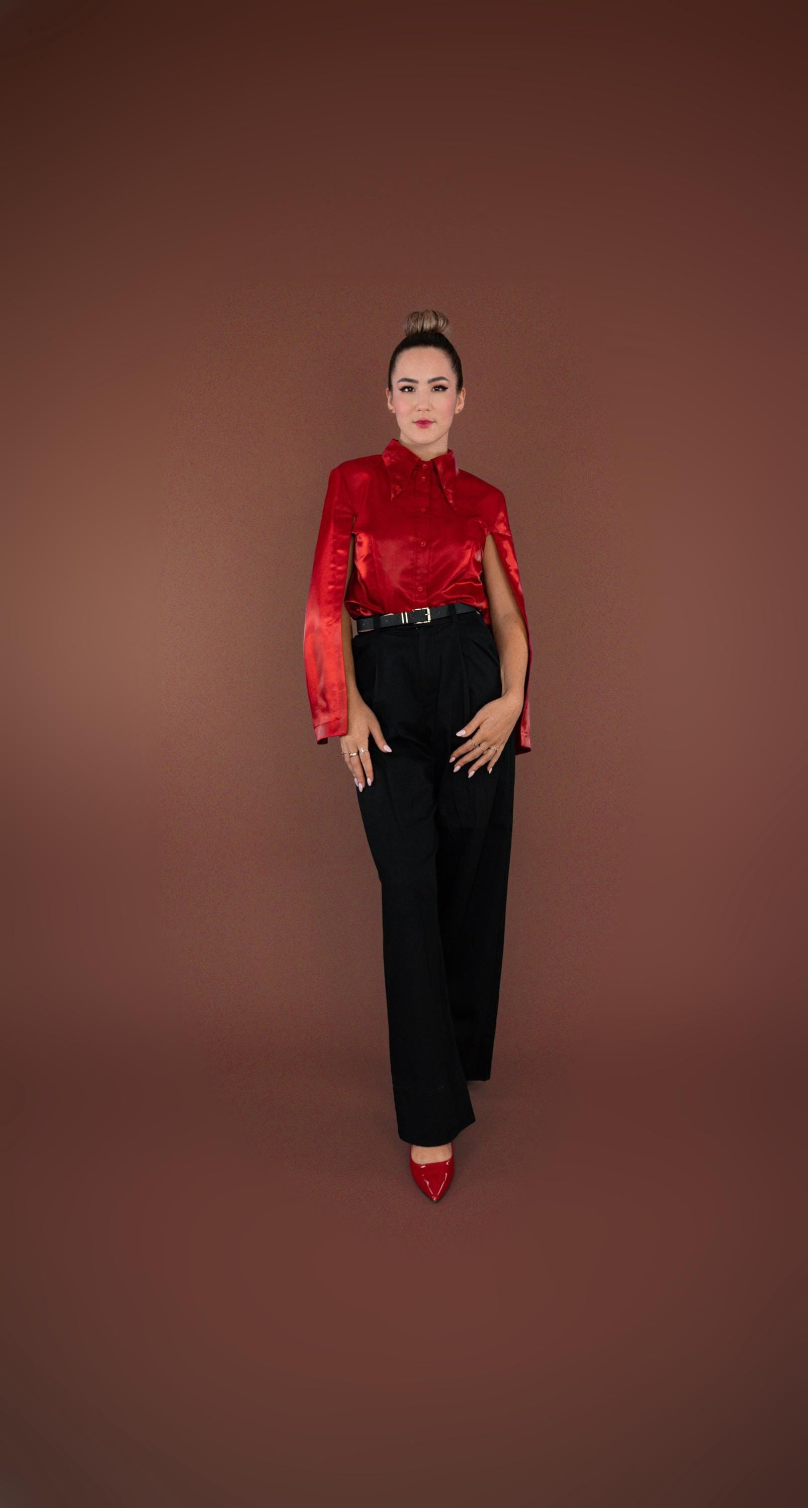 PATTERN - Blouse with cape sleeves TRISHA - THISISKACHI