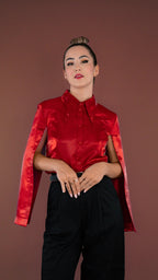 PATTERN - Blouse with cape sleeves TRISHA - THISISKACHI