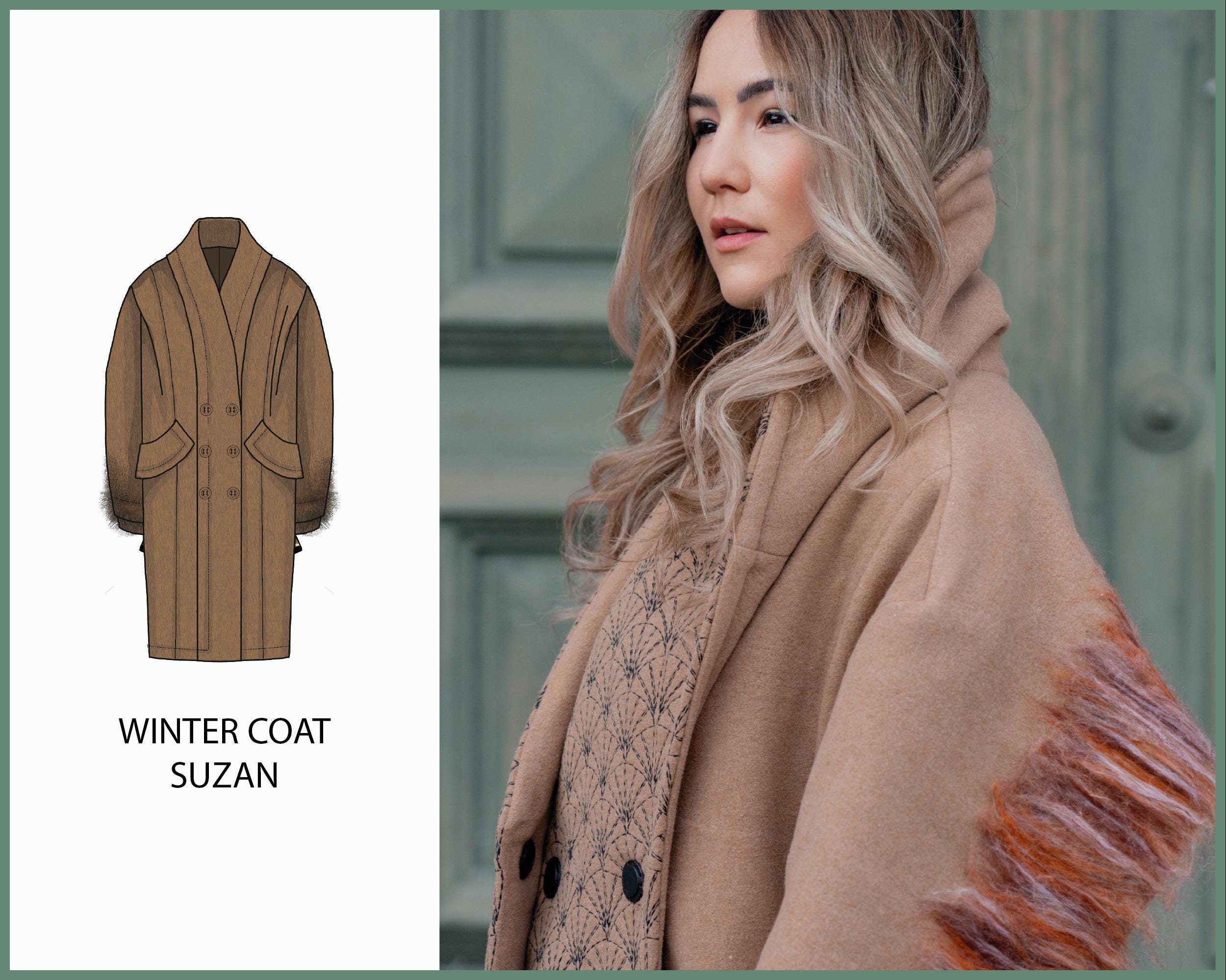 PATTERN - Winter Coat SUZAN - THISISKACHI