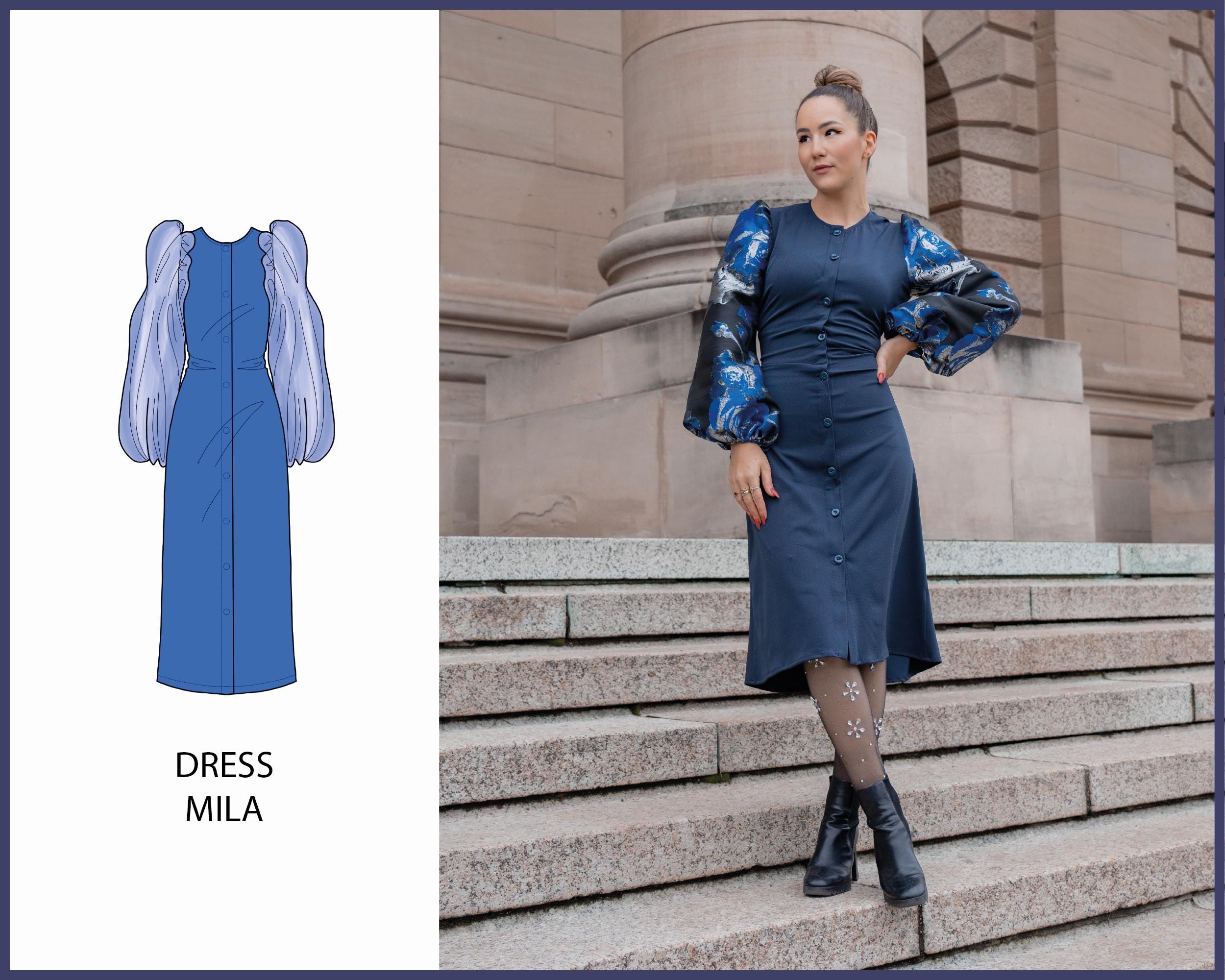 PATTERN - Dress MILA - THISISKACHI