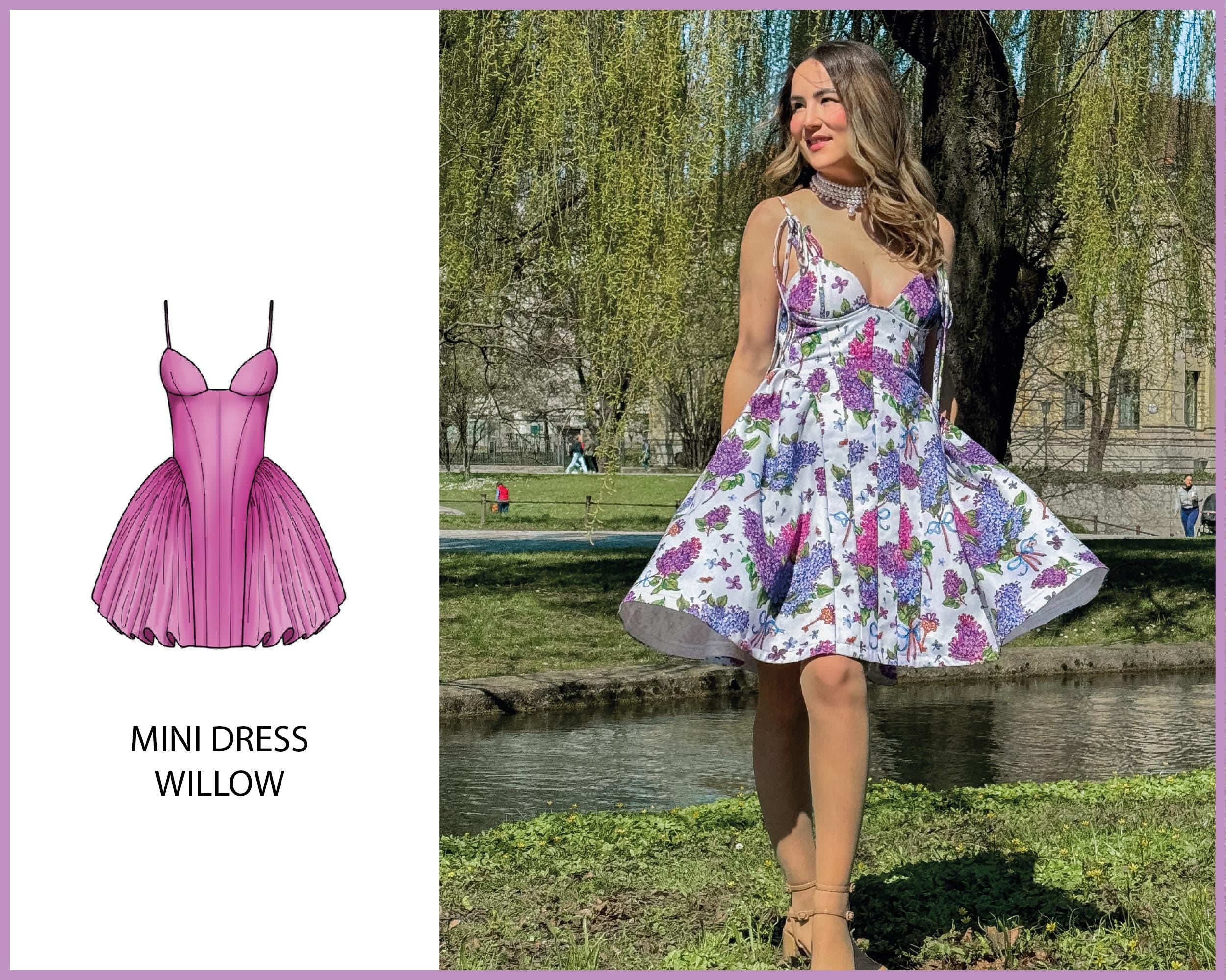 PATTERN - Mini Dress WILLOW - THISISKACHI