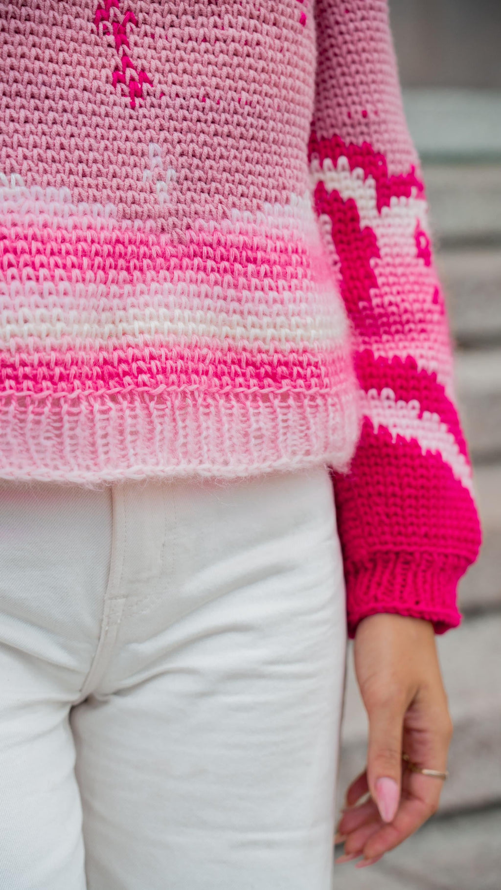 PATTERN - Crochet Sweater ERIKA - THISISKACHI