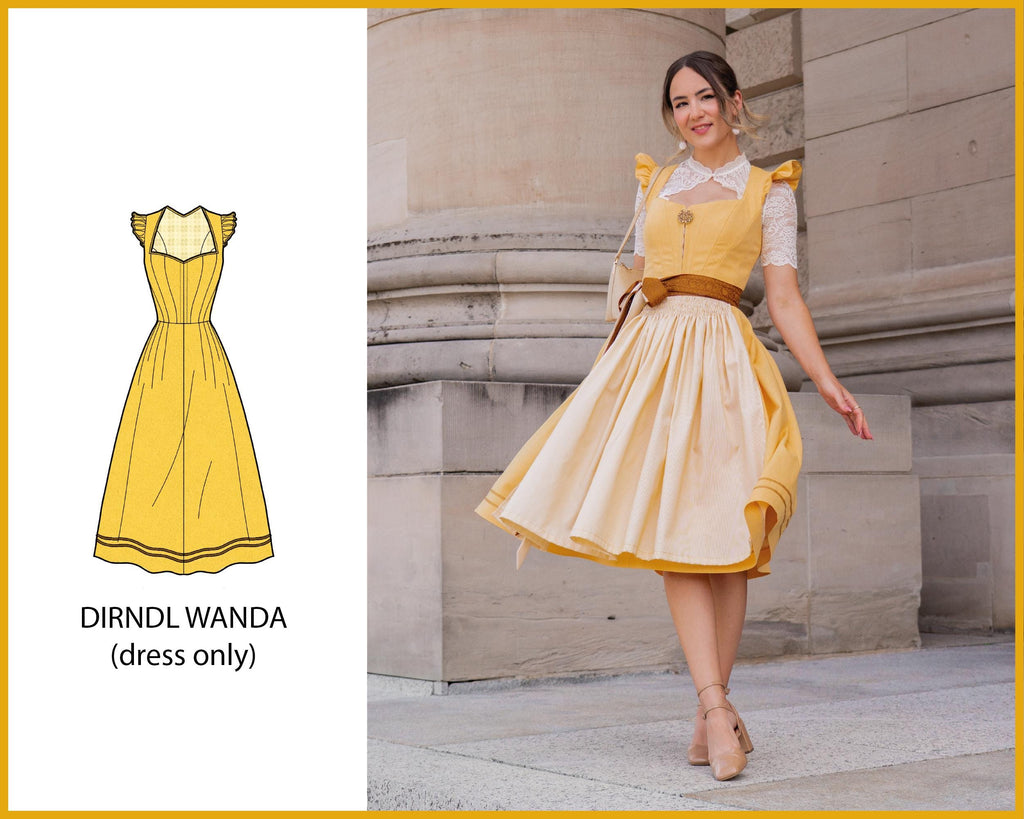 PATTERN - Dirndl WANDA - THISISKACHI