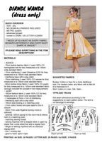 PATTERN - Dirndl WANDA - THISISKACHI