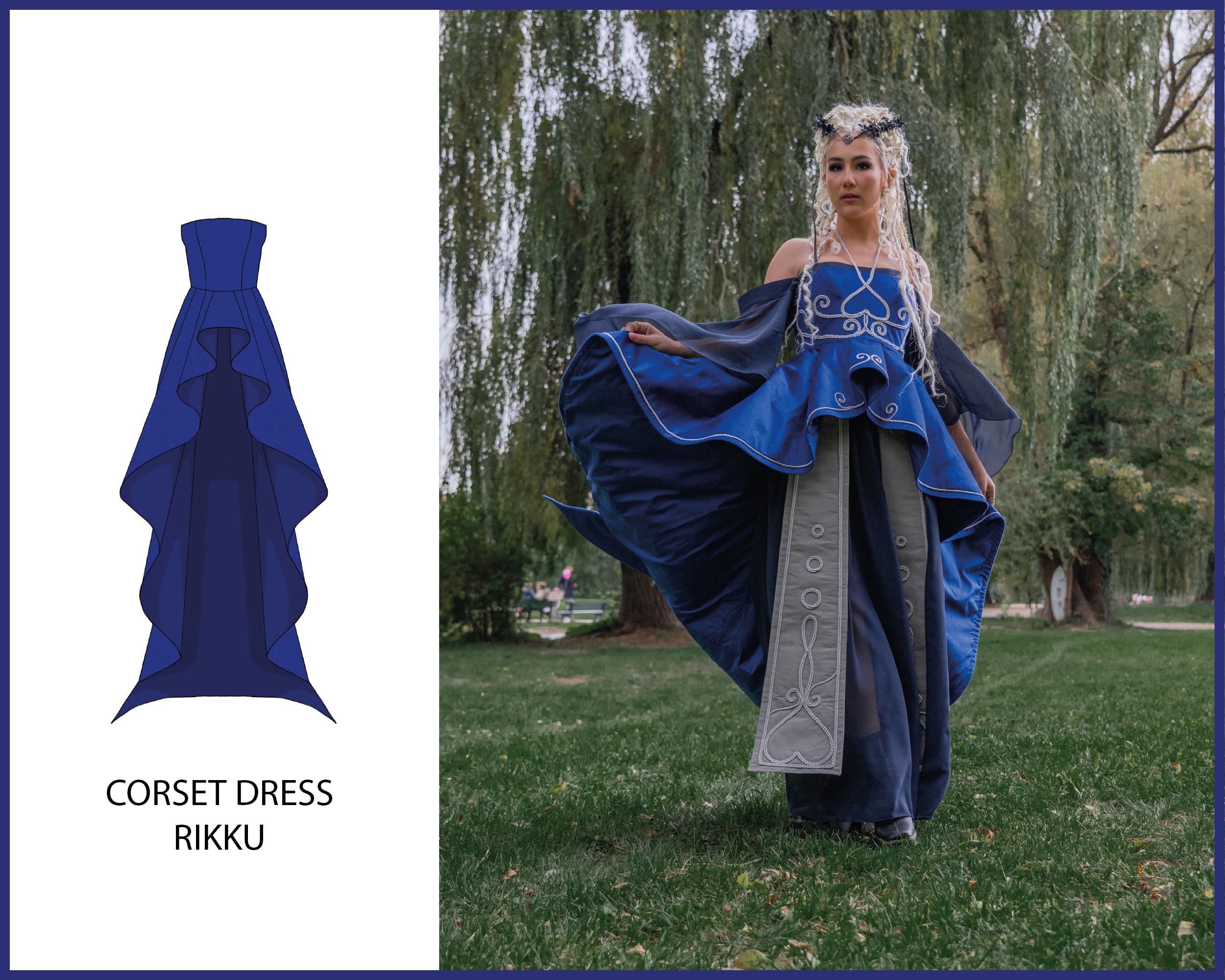 PATTERN - Corset Dress RIKKU - THISISKACHI