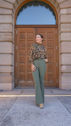 PATTERN - Bell Bottom Pants (Part of 3 Piece Suit ELYSSE) - THISISKACHI